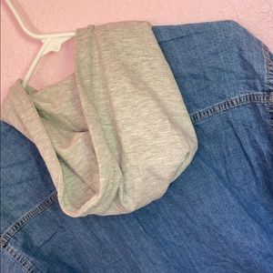 Hooded Denim Jacket